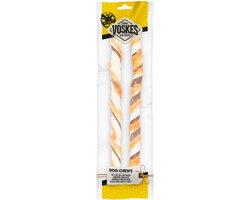 Voskes Stick Runderhuid, Rund en Kip 40 cm - 2 stuks
