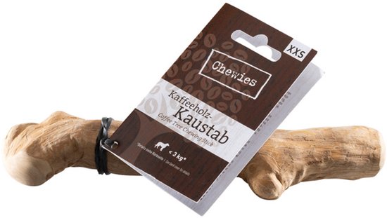 Chewies Kauwstok Koffiehout xxs -