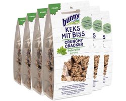 6x Bunny Nature Crunchy Cracker Peterselie 50 gr