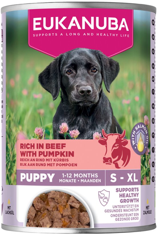 Eukanuba Life Care Dog Hondenvoer Nat Puppy Beef & Pumpkin - 400 gr