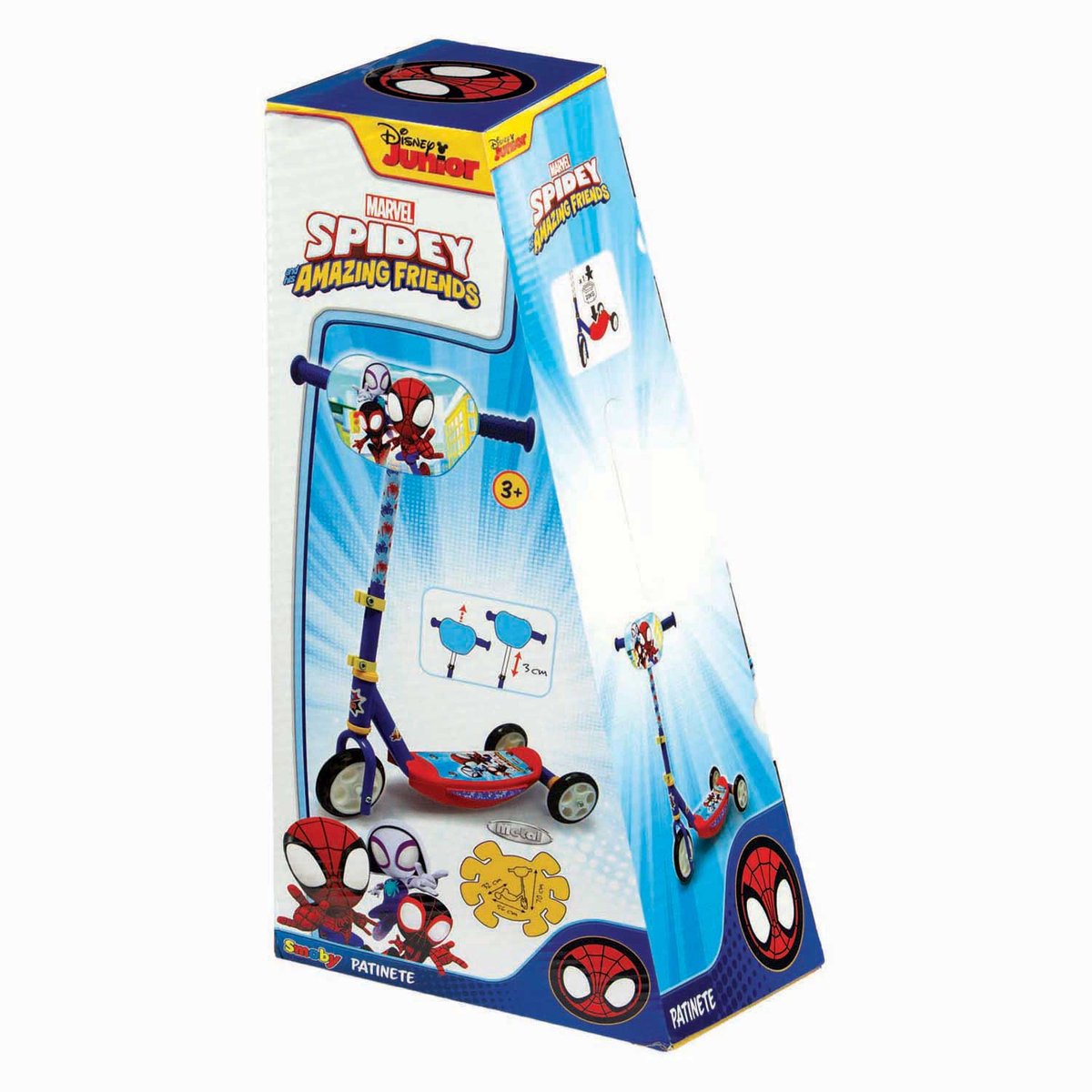 Smoby - Spider-Man - Spidey - Scooter - Step - Vanaf 3 jaar. — afbeelding 2