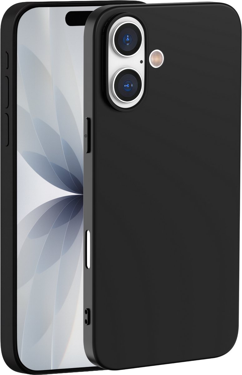 iPhone 17 - Hoesje backcover Shockproof siliconen Zwart