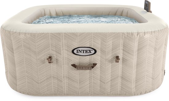 4-person chevron deluxe square bubble spa set - 140 - 4-person - €551,69
