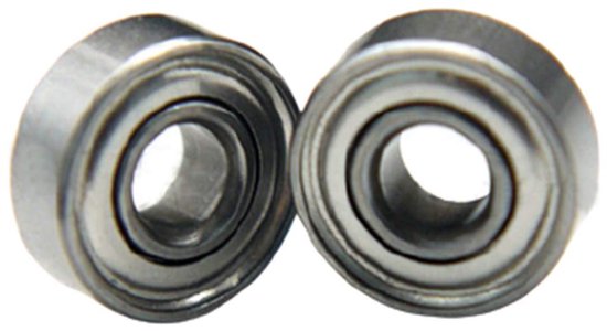Othmro Staal GCR15 Kogellager - 1 STKS 17mmx47mmx19mm Diepe Groef Kogellager met Stalen Plaat Stempelen Kooi Model B17-107D Quatity Grade P0Z1 Hoge Precisie
