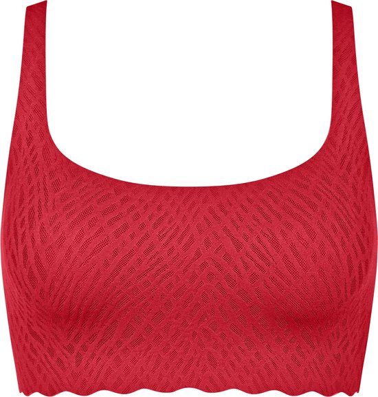 Soutien-gorge Sloggi ZERO Feel Bliss Festive Top pour femme - ROUGE