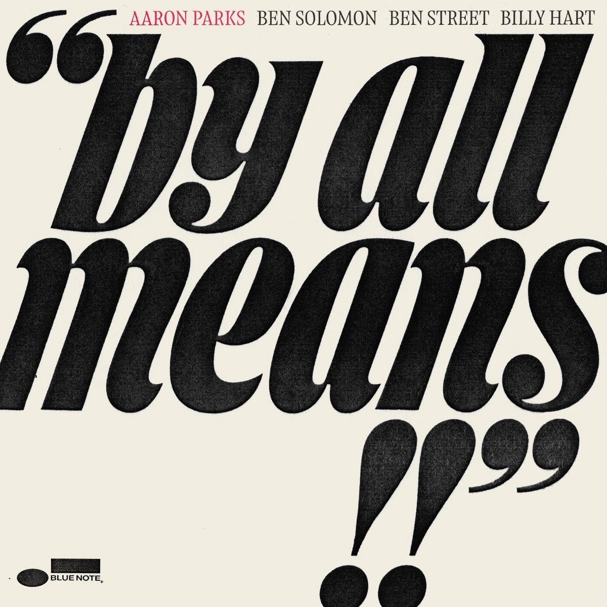 Aaron Parks - By All Means (LP)