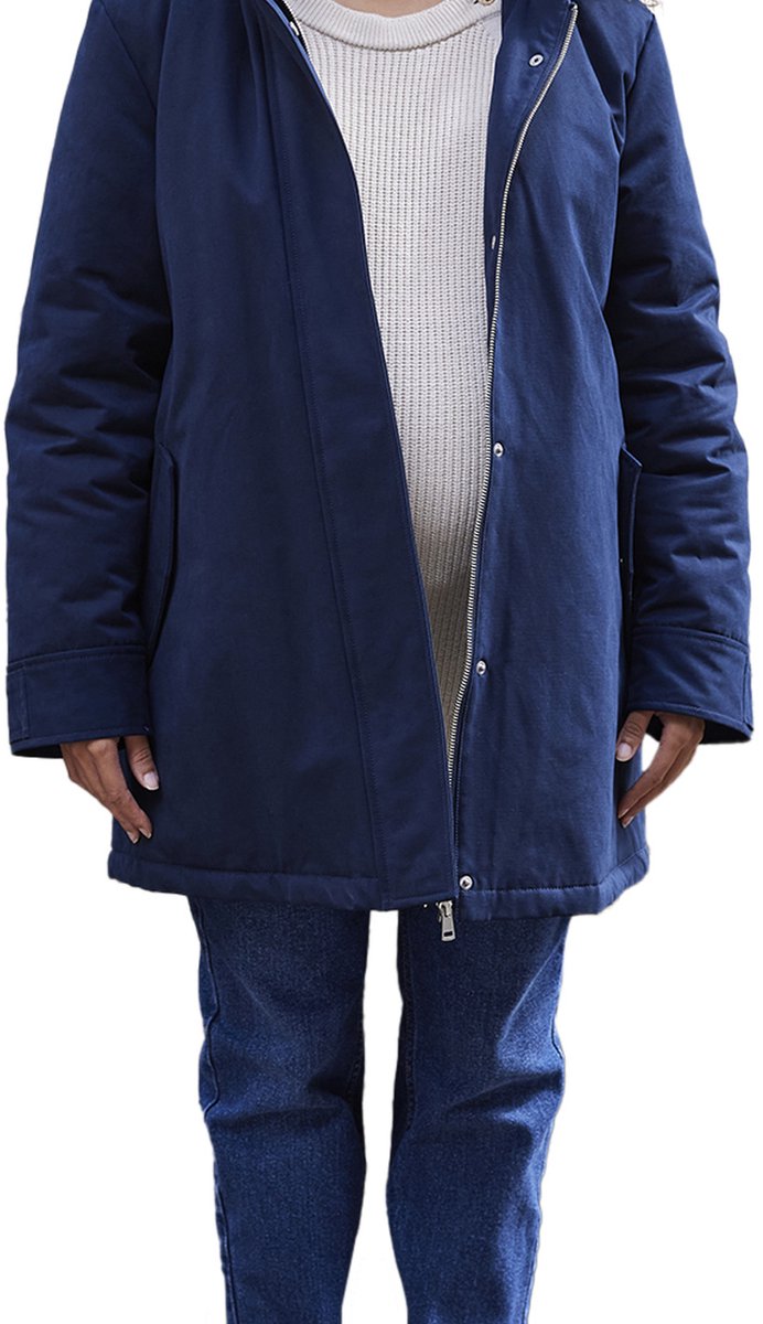 Envie de fraise Parka - zwangerschap - evolutieve - luipaard imitatiebont