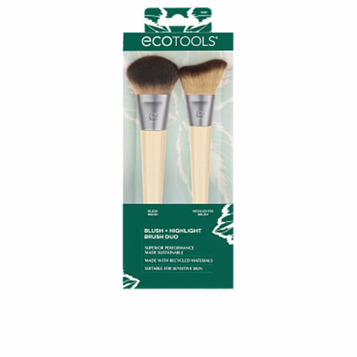 Make-upborstel Ecotools BLUSH + HIGHLIGHT (1 Stuks)