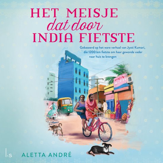 Het meisje dat door India fietste - cover