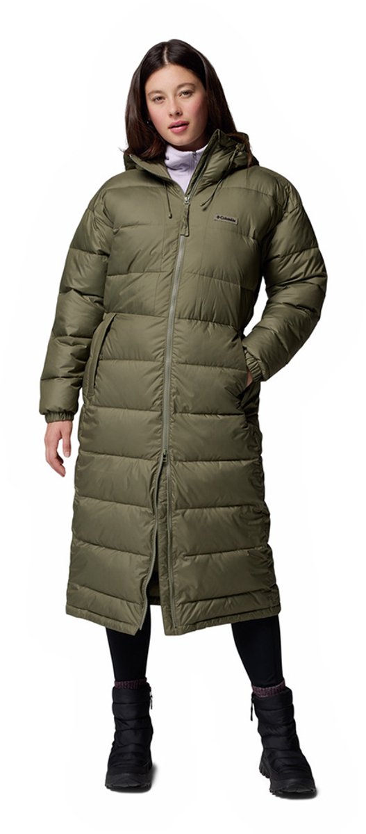 Columbia Pike Lake™ Iii Long Gewatteerde Jas Vrouw Groen