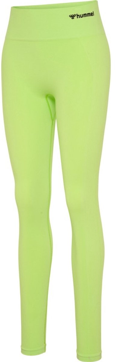 Hummel Damen Leggings Hmltif Seamless High Waist Tights Sharp Green-XS