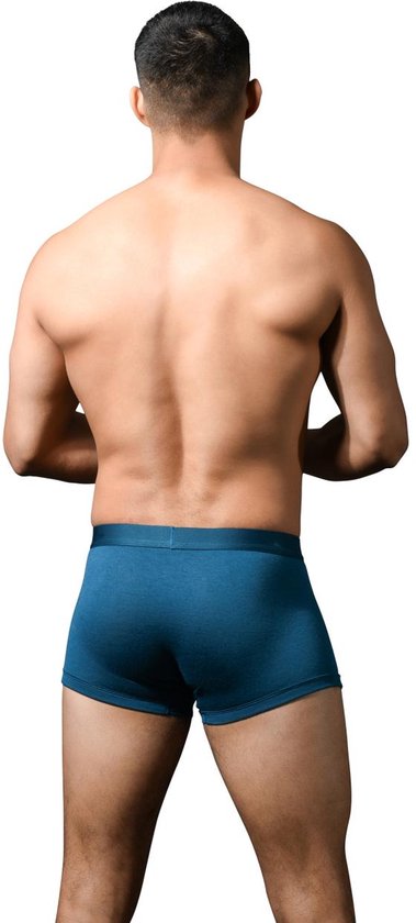 Snocks Boxershort met elastische band in een set van 2 stuks in donkerblauw online kopen | P&C
