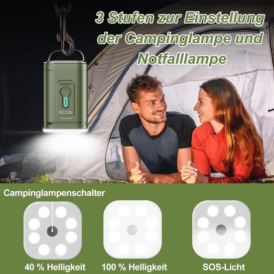 Ynkkvre-Draagbare Elektrische Luchtpomp - Ultra-Mini & Krachtig - 2400 mAh Oplaadbaar - 5 Mondstukken - Snelle Inflatie & Deflatie - Voor Zwembaden, Luchtbedden & Vacuümzakken van Merkloos — afbeelding 4