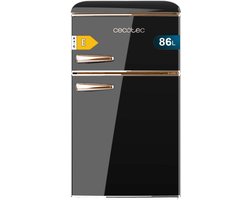 Cecotec 01897 koel-vriescombinatie Vrijstaand 86 l E Zwart