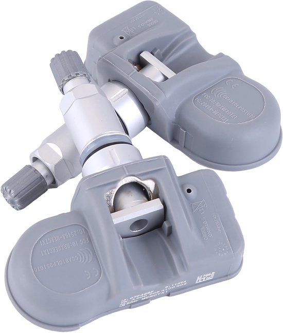 LSGGTIM 4 stuks bandenspanningssensoren RDKS-sensor 13598775 compatibel met Opel Astra J Insignia Zafira C TPMS bandenspanningscontrolesysteem 1010063 bandenspanningssensor 28289, 543002 543003