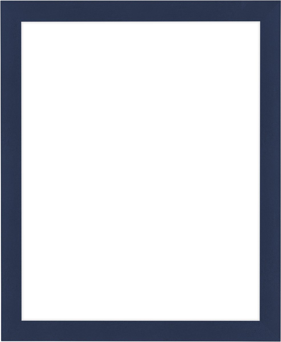 Dutch Frame Factory Fotolijst 50x65 cm - MDF - Donkerblauw Geveegd - Colonia