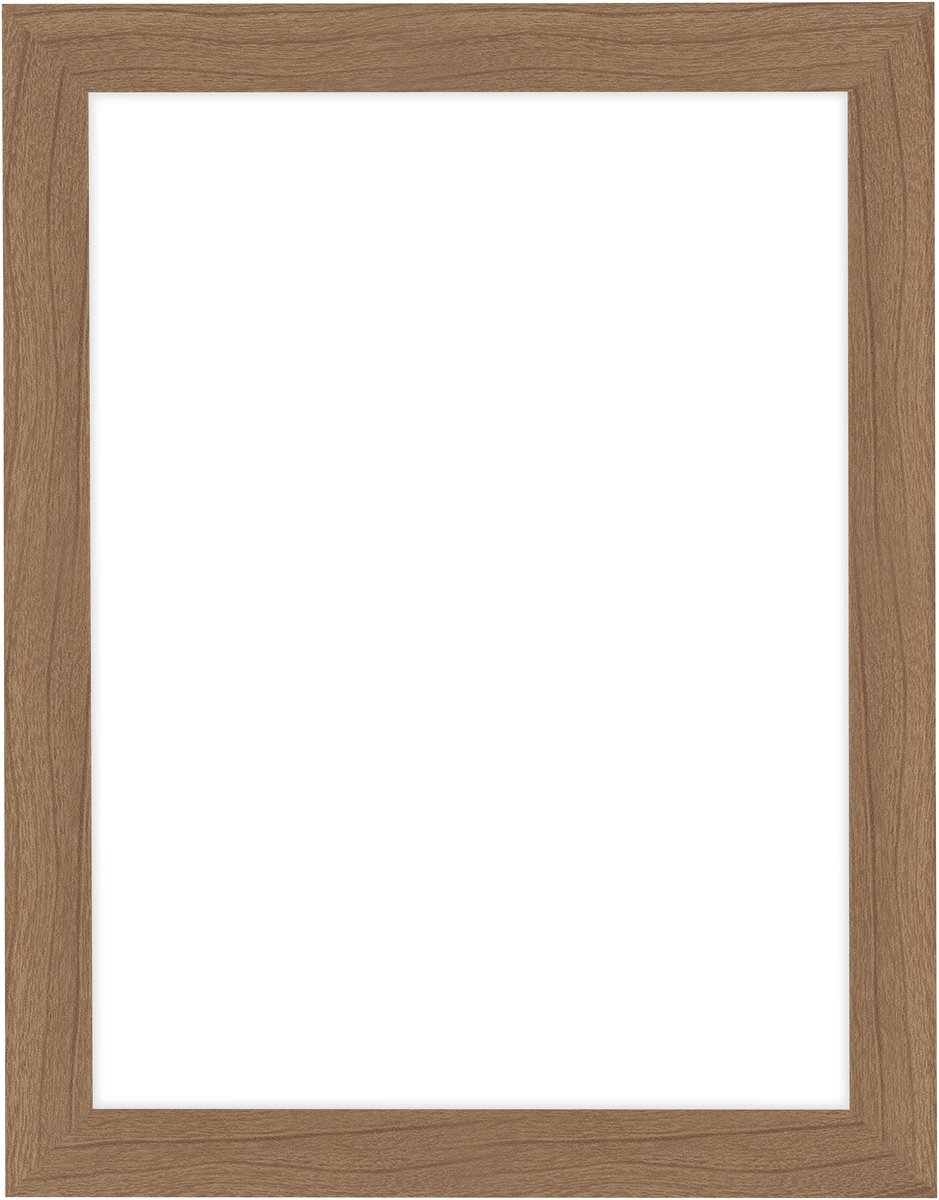 Dutch Frame Factory Fotolijst 36x48 cm - MDF - Notenhout Licht - Colonia