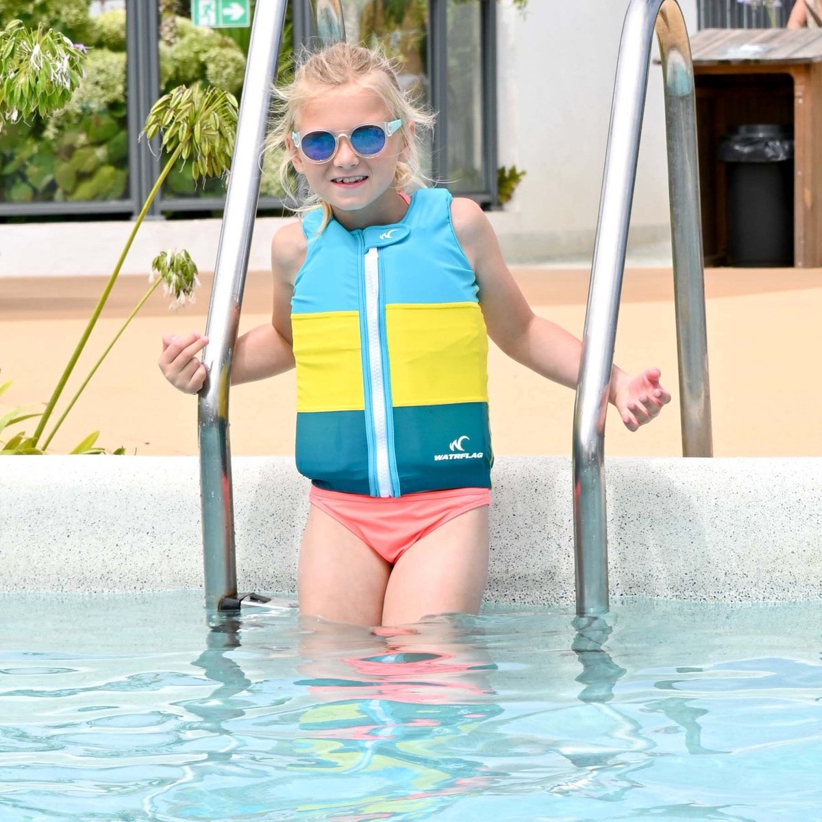 Watrflag swim suit Biarritz Kids multicolour - zwemvest / drijfvest voor kinderen — afbeelding 6