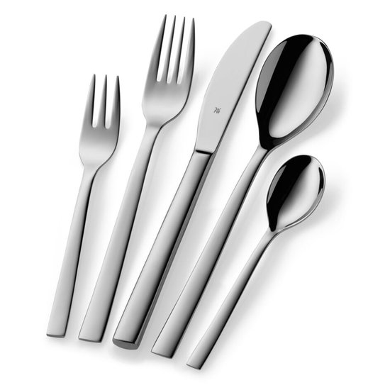 WMF Palermo 1177009990 services de couverts 60 pièce(s) Acier inoxydable, Coutellerie Acier inoxydable, 490 mm, 390 mm, 50 mm, 3,8 kg