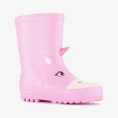 Mountain Peak roze kinder regenlaarzen unicorn - Maat 23/24 - 100% stof- en waterdicht