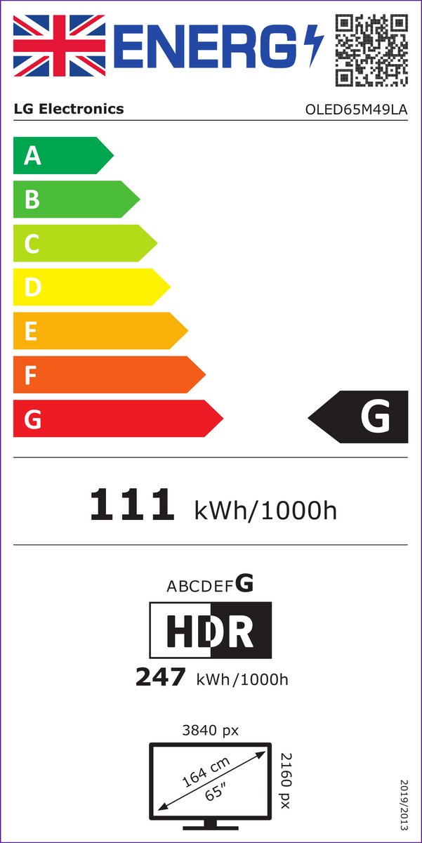 LG M4 OLED65M49LA 65 inch 4K MLA OLED TV - afbeelding 2