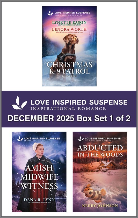 Love Inspired Suspense December 2025 - Box Set 1 of 2 - cover