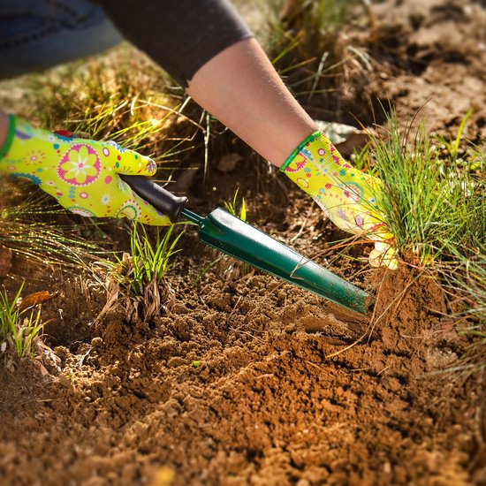KADAX Tuingereedschapsset, robuuste mini-tuingereedschap, praktische gereedschapsset voor planten, meerdelige tuinset, tuinkit voor tuinverzorging (3-delige set Ver. C) van KADAX — afbeelding 4