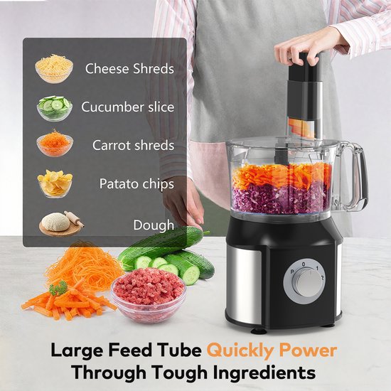 Royal Swiss - Foodprocessor 10 in 1 - 550 watt van Royal Swiss — afbeelding 2