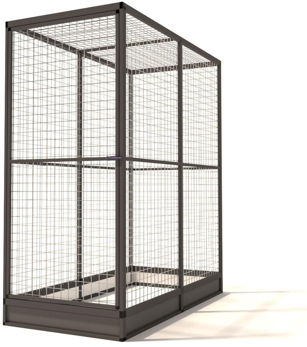 Glorenza aluminium Noa - 86x176x193cm