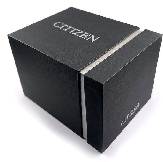 Zwarte Citizen geschenkdoos met schuifdeksel.