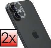 Camera Lens Protector - 2 Stuks - Geschikt voor Apple iPhone 17 - Camera Screenprotector - Beschermglas - Gehard Glas - Tempered Glass - Screen Protector