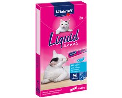 Vitakraft Cat Liquid Snack - Zalm - 270 gram (18 x 15 gram)