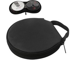 Cd-houder - Cd Map opbergsysteem - Draagbaar en compact met ritsafsluiting - 1 - Voor thuis en onderweg - Zwart