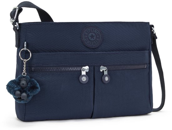 kipling Sac à épaule bandoulière Basic New Angie Crossbody Blue Bleu 2 Bleu marine