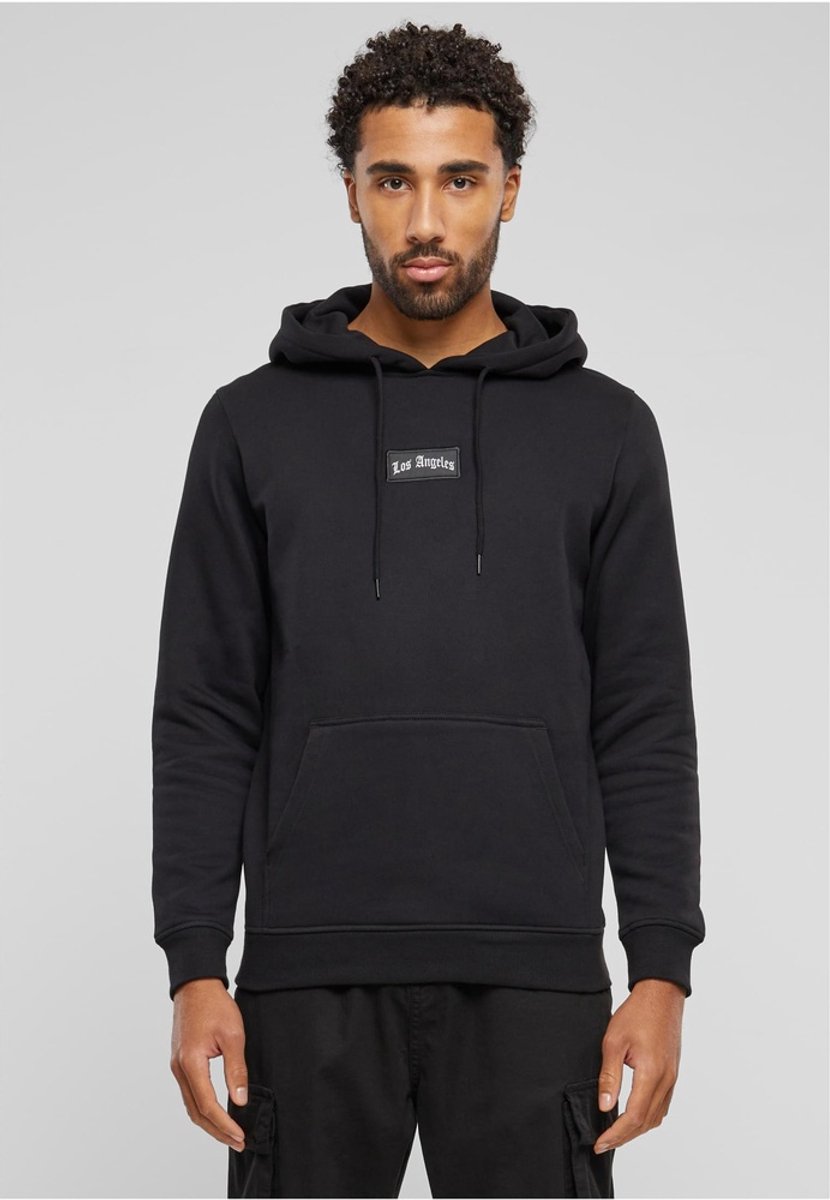 Mister Tee LA Sketch Patch Hoodie/trui L Zwart