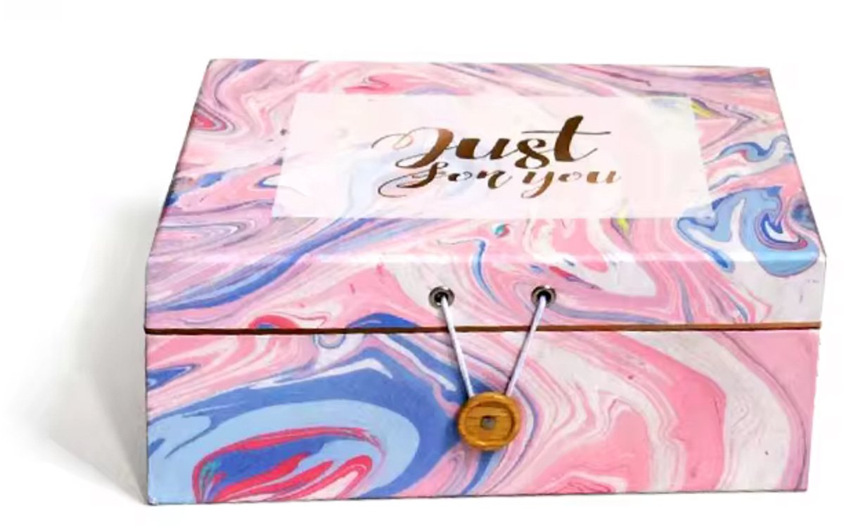 Luxe Cadeaudoos - 27*22*11cm - Roze - Geschenkdoos – Stevig & Herbruikbaar