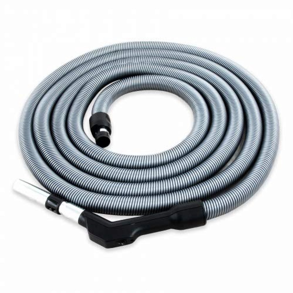 Centrale stofzuigerslang met schakelaar - 7,5 meter - ergonomische handgreep - accessoires 32 mm