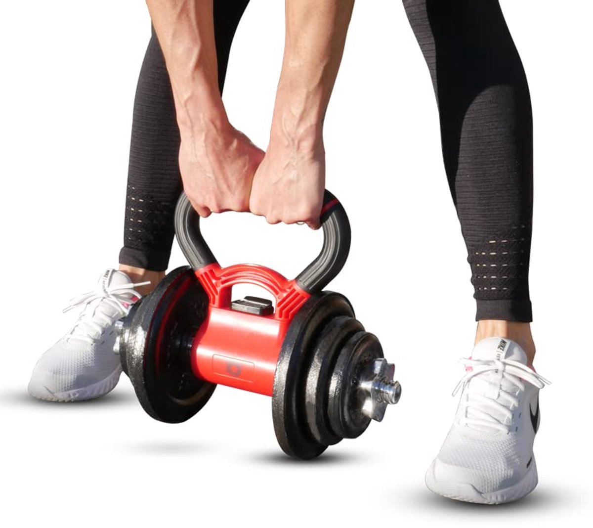 Verstelbare Kettlebell Handvat - Transformeer Halters naar Kettlebells