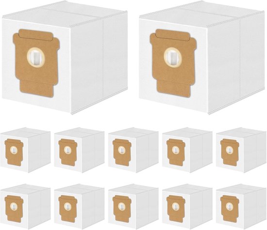 12 Stuks Stofzakken voor iRobot Roomba Afzuigstation, Combo Essential Serie Stofzuigerrobot Stofzuigerzak