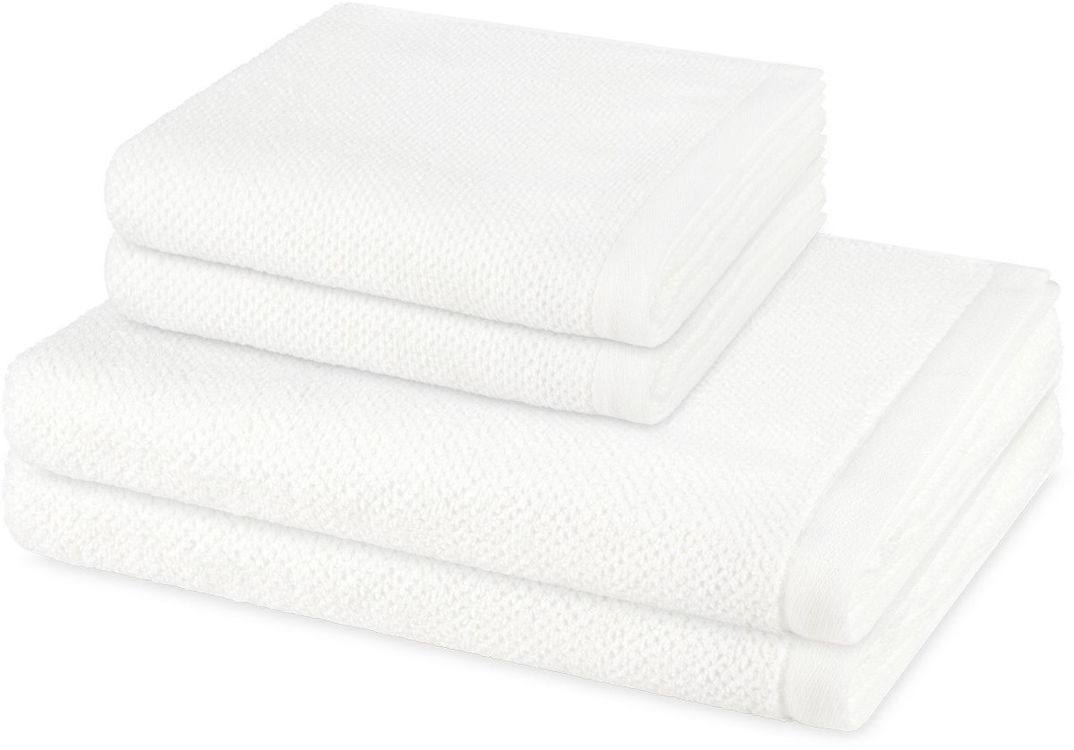 Möve Sonstiges 2 X handdoek 2 X douchehanddoek - in set 4 pack Bliss