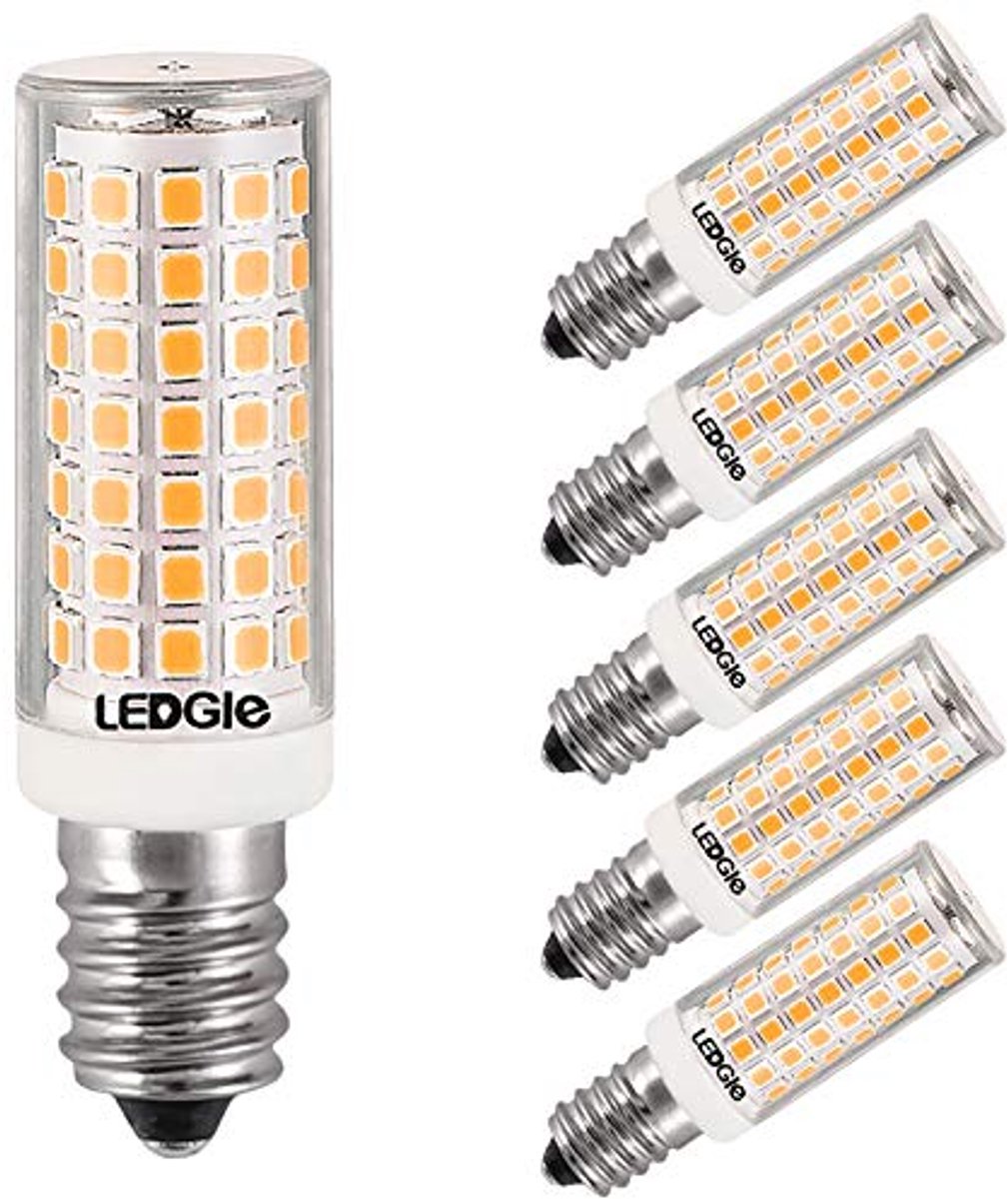 E14 LED Gloeilampen 8W Warm Wit - 700lm, 6 Stuks