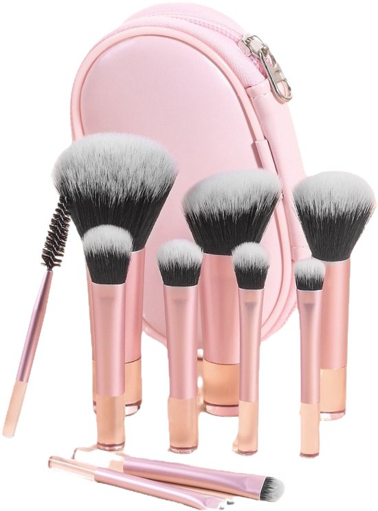 10-Delige Make-up Kwasten Set