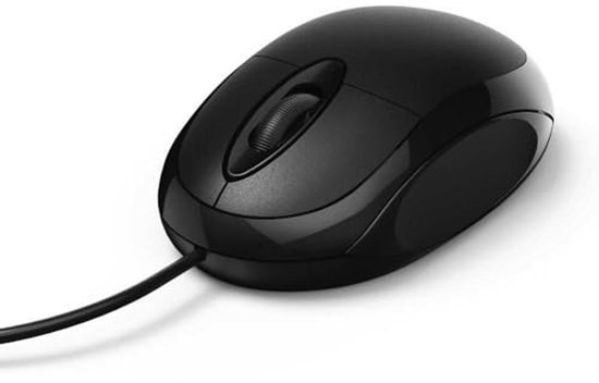 Optische USB muis 1000 DPI - Compacte 3-knops muis voor PC en notebook ...