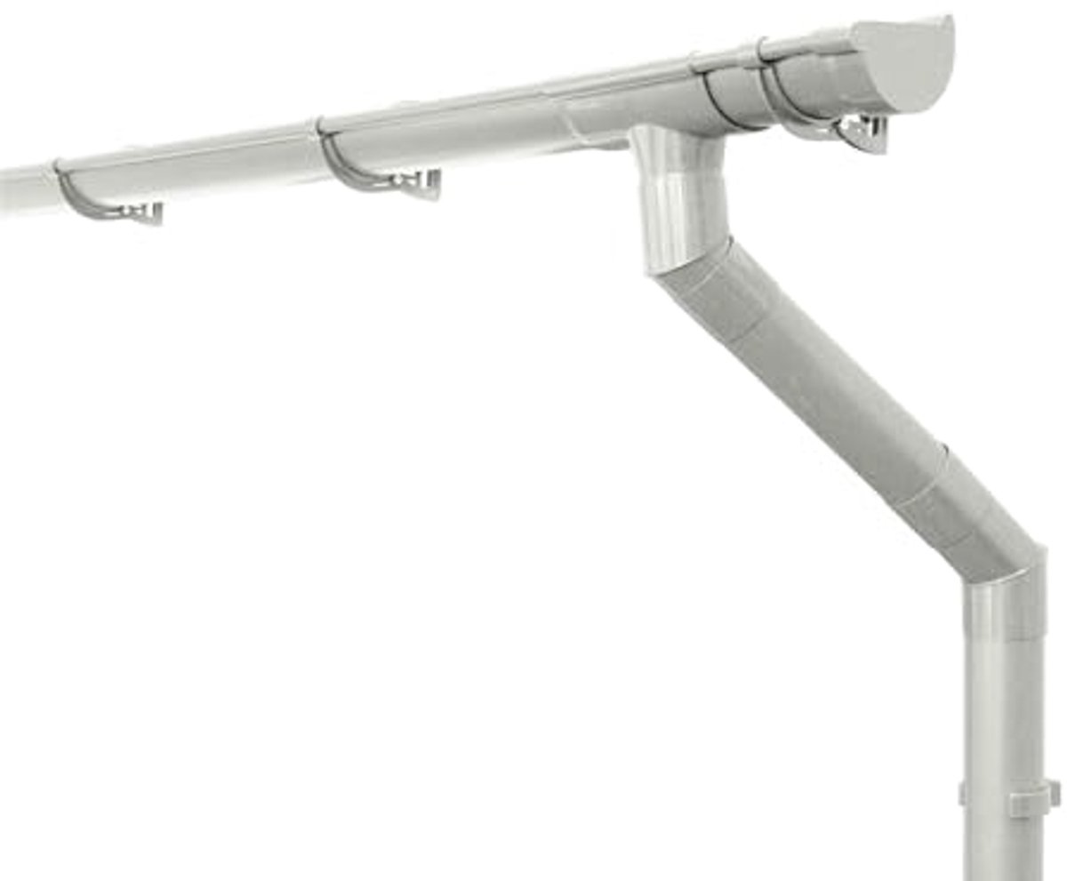 Dakgotenset Halfrond 125mm 4m voor Professionele Dakafvoer