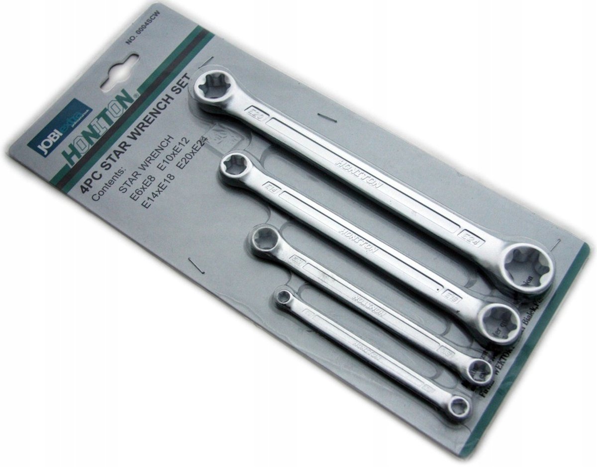 Torx-ringdopsleutelset E6-E24