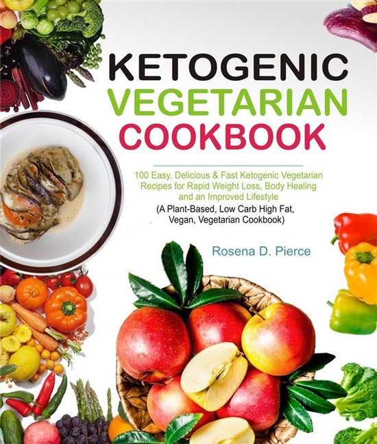 Ketogenic Vegetarian Cookbook - cover
