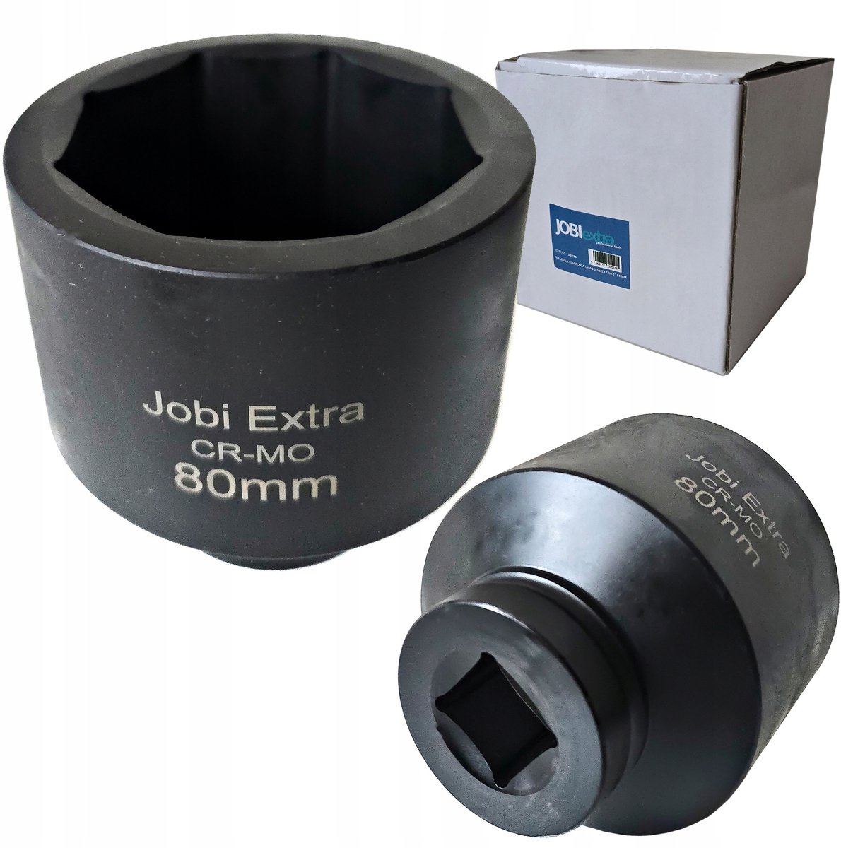 JOBIextra Slagdopp 1" 80mm 8-hoek voor Scania/MAN naaf X8280