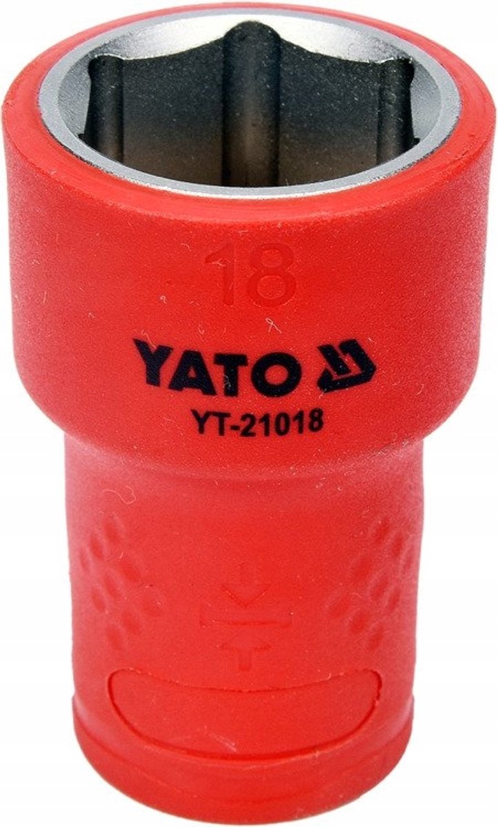 Yato Geïsoleerde Dop 18mm 3/8" 6-zijdig VDE