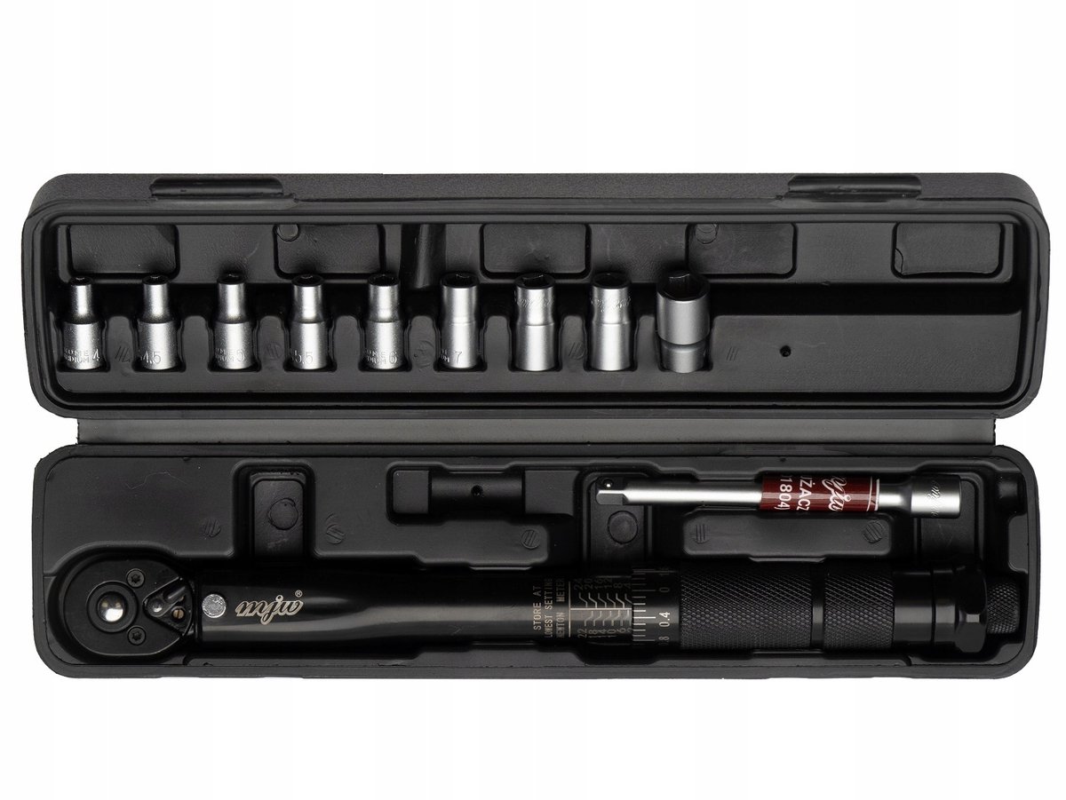 MJW Momentsleutel 1/4" 2-24 Nm Fiets Gereedschap Set