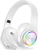 Bluetooth over-ear hoofdtelefoon, draadloos surround sound, opvouwbaar, handsfree, met microfoon, hifi-stereo, ondersteunt Micro SD/TF/FM-kaarten voor laptops/telefoons/pc's.